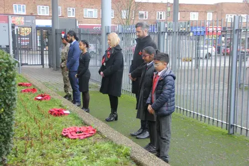 Remembrance wreaths